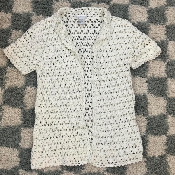 Crochet Button Up - Picture 2 of 6